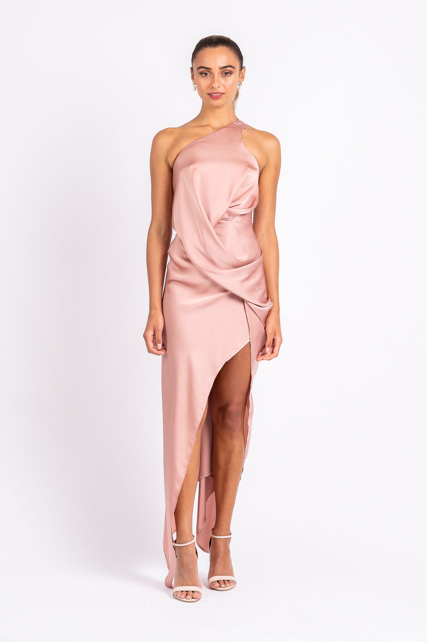 Philly Dress in Dusty Rose | [product-vendor] | Chic Style Hire | Designer Dress Hire Sydney Australia