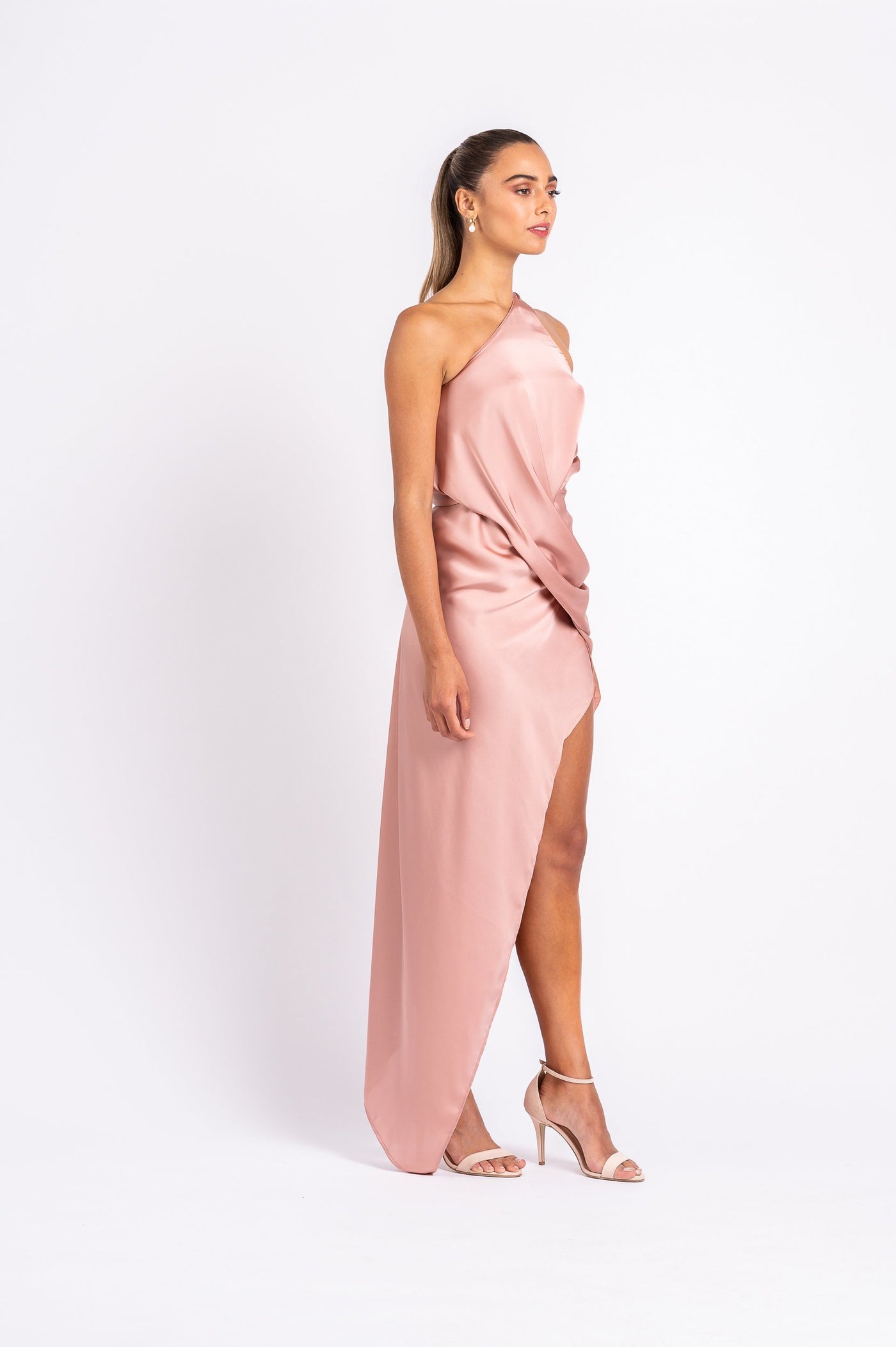 Philly Dress in Dusty Rose | [product-vendor] | Chic Style Hire | Designer Dress Hire Sydney Australia