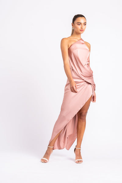 Philly Dress in Dusty Rose | [product-vendor] | Chic Style Hire | Designer Dress Hire Sydney Australia