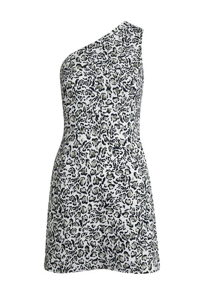 Feline 1 Shoulder Mini Dress | [product-vendor] | Chic Style Hire | Designer Dress Hire Sydney Australia