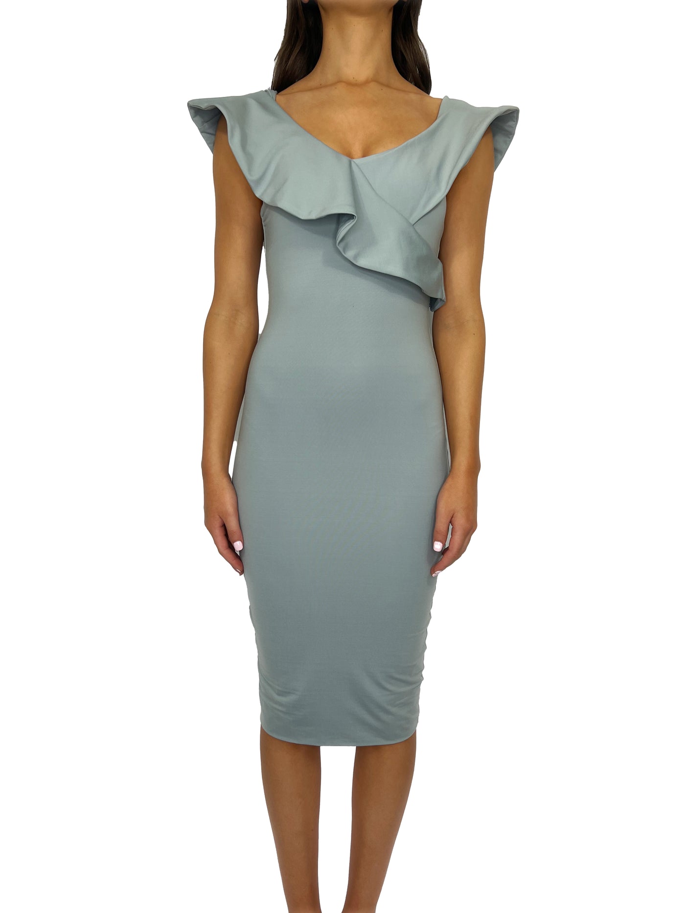 Sarah Midi Dress | [product-vendor] | Chic Style Hire | Designer Dress Hire Sydney Australia