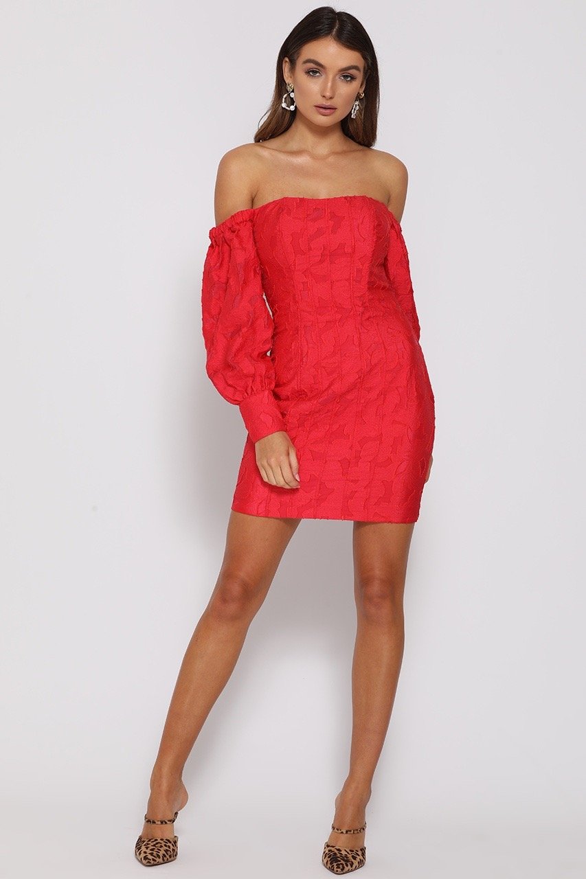 Natalia Mini Dress Red | [product-vendor] | Chic Style Hire | Designer Dress Hire Sydney Australia